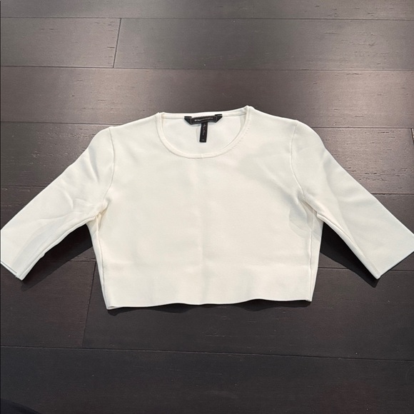 Elenora Knit Crop Top BCBGMAXARIA - Picture 3 of 7